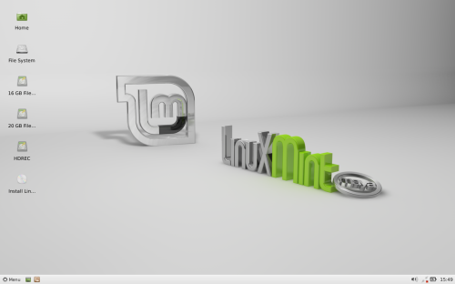 Linux Mint 13 をインストールしてみた Marble Lab